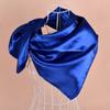 Silk Foulard Satin Bandana Square Neckerchief Hijab Baggy Slouchy Beanie Head Scarf  Women Ladies
