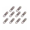10 Pcs Zipper Slider Puller Instant Zipper Repair Replacement Bad Buckle Suitcase Zipper Head DIY Sewing Craft