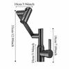 Stainless Steel Mechanical Arm Faucet Digital Display Faucet  Household Application