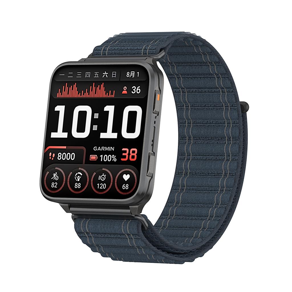 Нейлоновый петлевой ремешок волнистой формы для умных часов Garmin Venu X1, аксессуары для ремешка Garmin Venu X1, спортивный регулируемый ремешок Correa