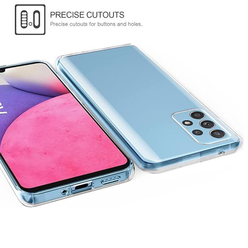 2 в 1 Жесткий ПК + Мягкий ТПУ Полный Чехол Прозрачный Телефон Чехол для iPhone 16 15 14 Samsung A15 A25 A35 Xiaomi Redmi Note 13 12 11 Pro Huawei OPPO Vivo OnePlus