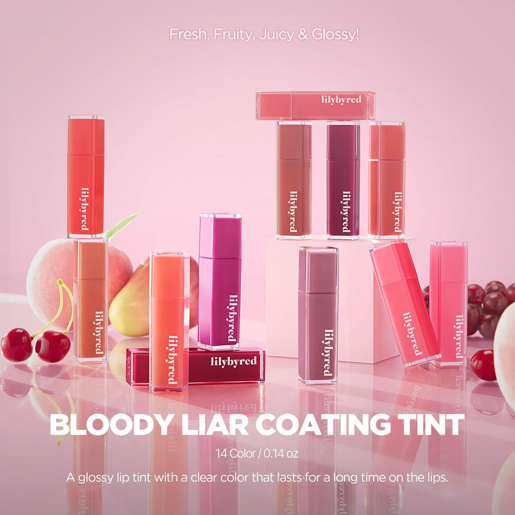 lilybyred Bloody Lyre Coating Tint Sentimental [Authentic Product] (#02 Lychee)