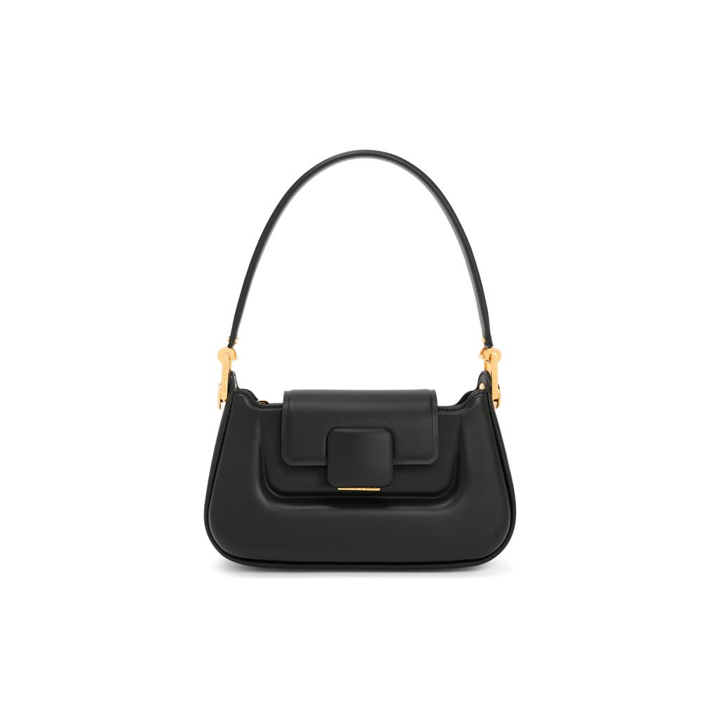 New CHARLES&KEITH PU Small Square Bag, Charles & Keith Bag, Crossbody Bag, Handbag Small Size Women's Multicolor CK2-50782198