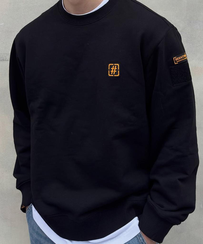 BEENTRILL Hashtag Work Sweatshirt (Black)