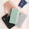 RFID Passport Wallet for Women and Men, Card Holder Air Ticket Passport Case for Travel Document Holder for Family Organizer Bag