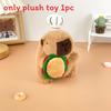 Chef Capybara Cartoon Plush Doll Children Toys Keychains Backpack Decoration