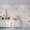 Украшение дома 40 см Сделай сам Кухня Маслостойкая Гостиная Спальня Мраморные наклейки на стену Обои Водонепроницаемые Самоклеящиеся