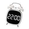 Digital Alarm Clock Loud Bell Large Display Double Desktop for Bedrooms Heavy Sleepers