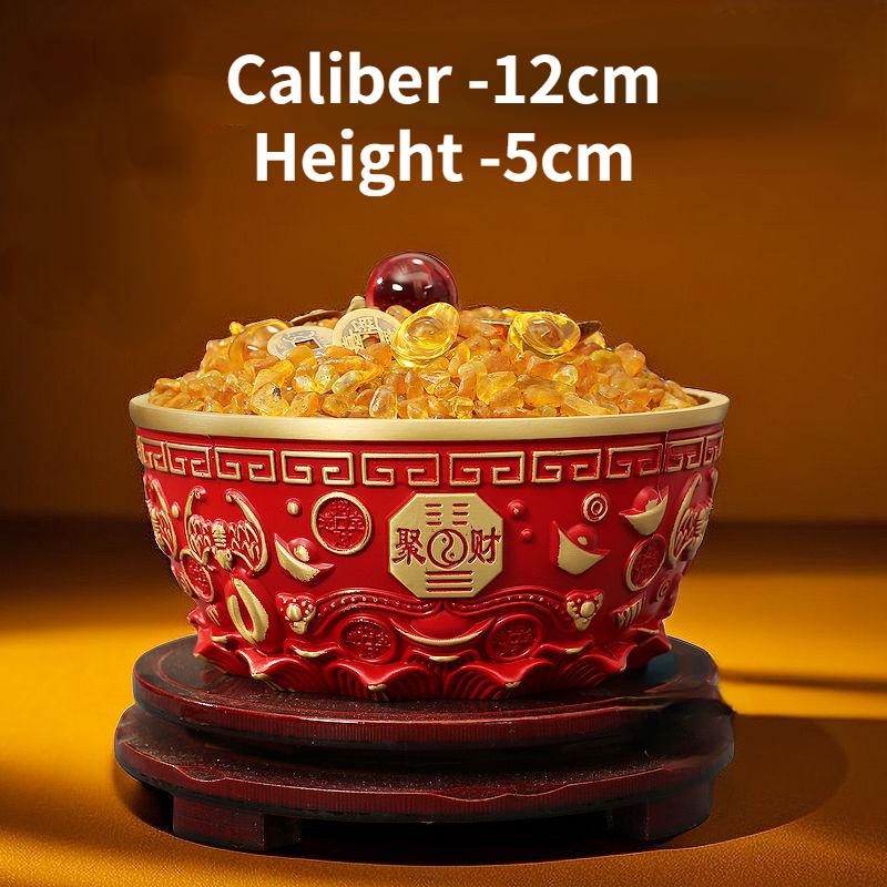 Fengshui Чистая медная чаша сокровищ для сбора богатства Fengshui Привлечение богатства для домашнего использования Shen Wansan Украшение гостиной