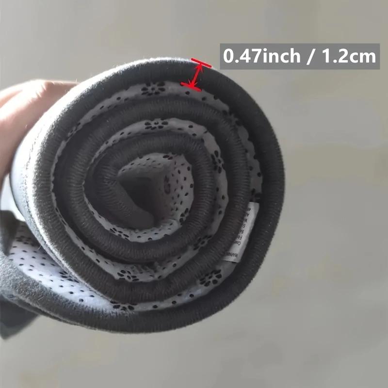 Коврик для ванной комнаты толщиной 1,2 см, впитывающий напольный коврик, противоскользящий коврик для двери туалета, быстросохнущий коврик для ног из кораллового флиса