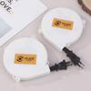 Automatic Retractable Power Reel Cable 220v Camping Wires Power Reel Cable Sleeves US EU Plug Reel Cable 1.6m