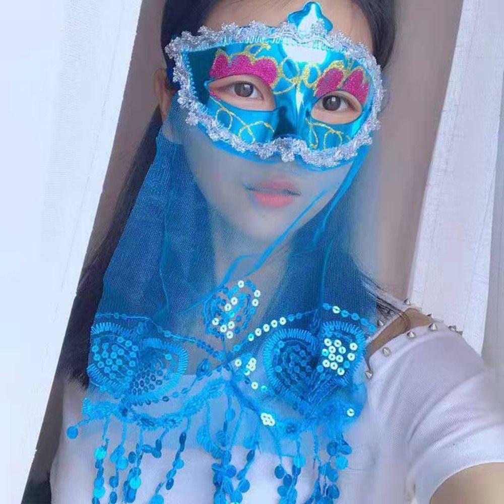 Mask The Phantom Dancer Mask Prom Party Supplies Veils Mask Halloween  Masks Party Cosplay Props