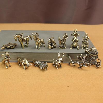 Год Кролика 3D Зодиакальный Брелок-Подвеска - Дракон, Тигр, Змея, Лошадь Автомобильный Аксессуар