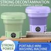 Portable Mini Washing Machine Socks Underwear Panties Retractable Home 8L Foldable Washing Machine 3 Models With Spinning Dry