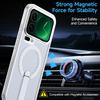 Прозрачный ПК Магнитный Чехол Для Magsafe Со Скрытой Подставкой Для Xiaomi 17 Pro 15T 14T Pro Охлаждение Теплоотвод Ударопрочный Чехол