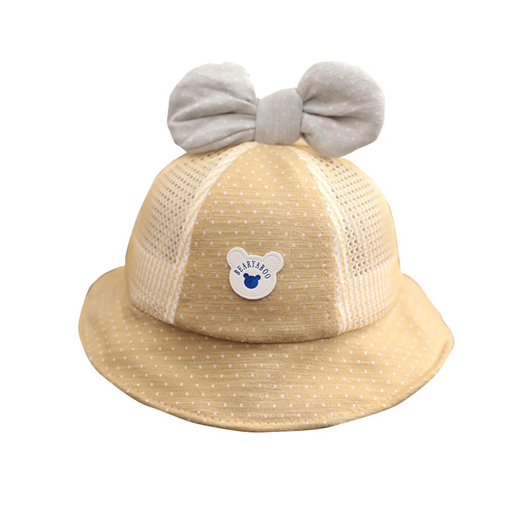 For 1-2 Years Old Caps Infant Toddler Hats Lovely Ear Bucket For Girls Boys Sun Hat