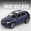 1/32 масштаб Benz AMG GLE 63S внедорожник игрушечный автомобиль, литая под давлением модель автомобиля с откидной спинкой со светом и звуком игрушечный транспорт для детей и мальчиков