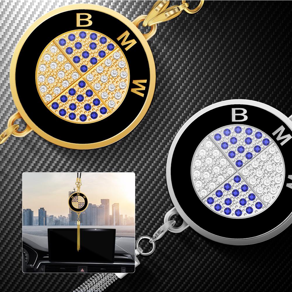 Подвеска для автомобиля, подвесная, металлическая кружевная подвеска для зеркала заднего вида салона автомобиля для BMW E46 E90 E60 F30 E39 F10 E87 E92, автомобильные аксессуары