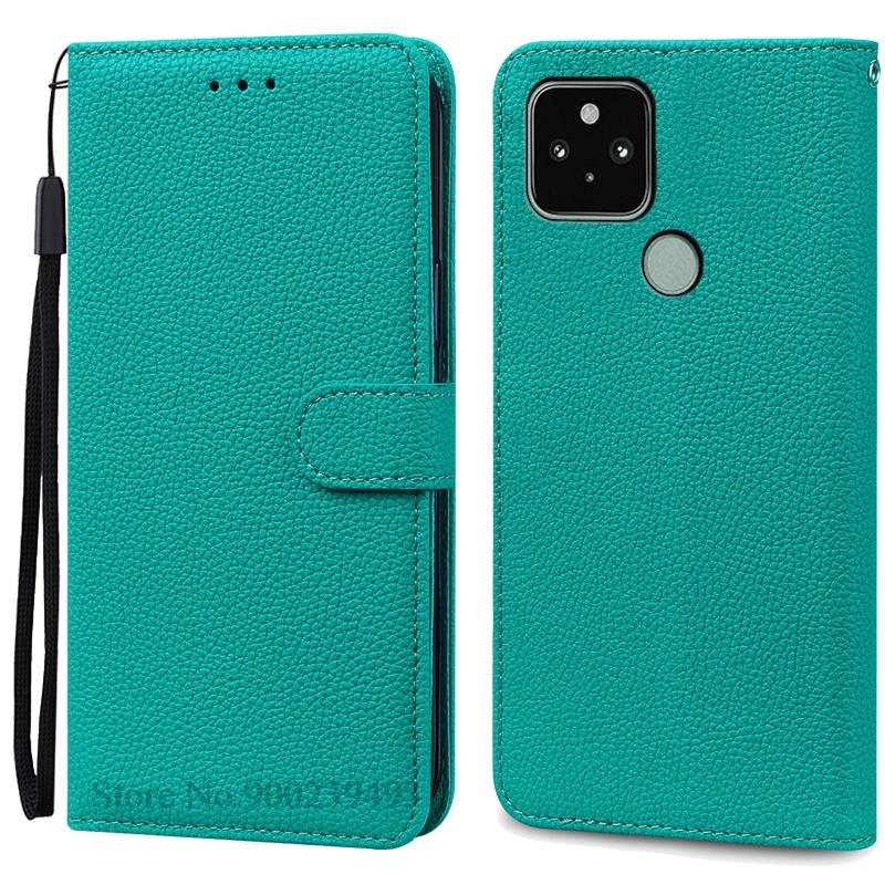 Чехол Pixel 5/Pixel 5A для Google Pixel 5, кожаный чехол-кошелек, чехол для Google Pixel 5A, мягкий силиконовый чехол-кошелек