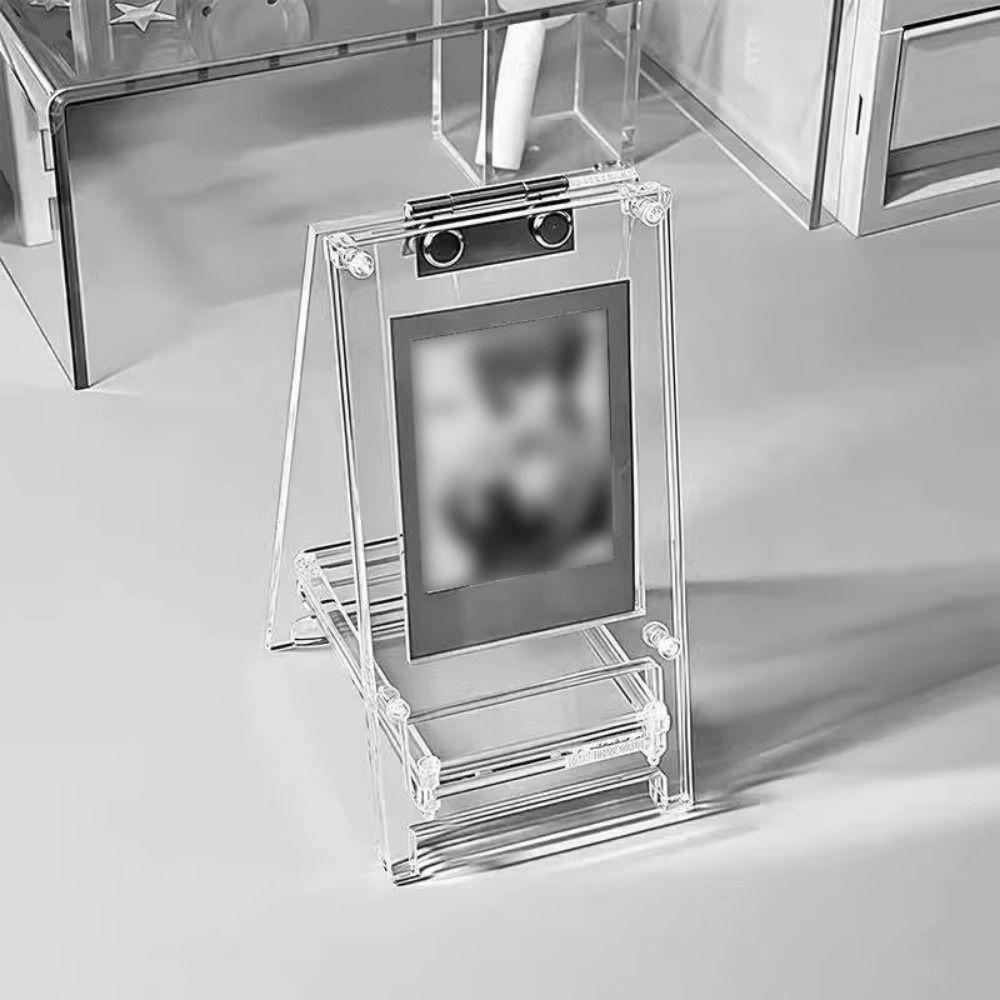 Free Standing HD Photocard Holder 3 Inch Card Acrylic Card Sleeves Frame Ins Mini Album