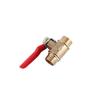 G1/4 Full Port Hose Connector Brass Pipe Male to Male Thread Switch Ball Valve Pipe Fittings