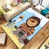 Where the Wild Things Are Carpet Rug for Living Room Bedroom Home Sofa Decoration,Kids play Non-slip Floor Mat