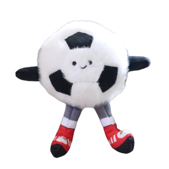 Doll Pendant Hanging Decoration Sports Theme Design Soft Plush Fabric Doll Charm Soccer Basketball Badminton Styles Doll Toy