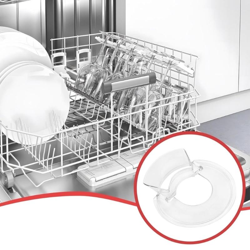 Защитная крышка с съемным носиком для стационарного миксера с наклоняемой головкой на 3,5 кварты. Защита от разбрызгивания. Аксессуары для смешивания.