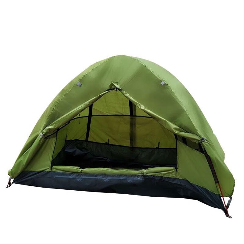 Single Person Manual Double-Layer Camping Tent