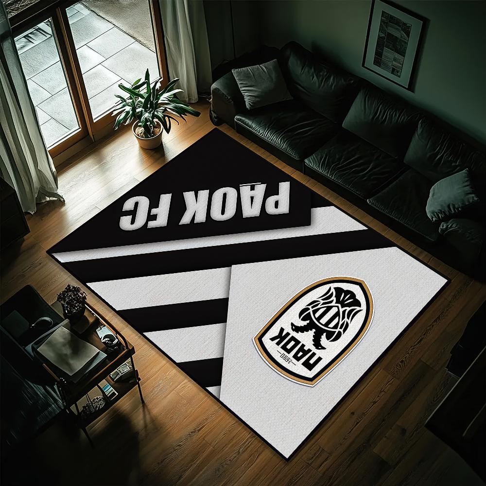 Fashion Club PAOK FC Small Carpet Bedside Kitchen Bath Living Home House Bedroom Floor Mat Doormat Rug Decoration
