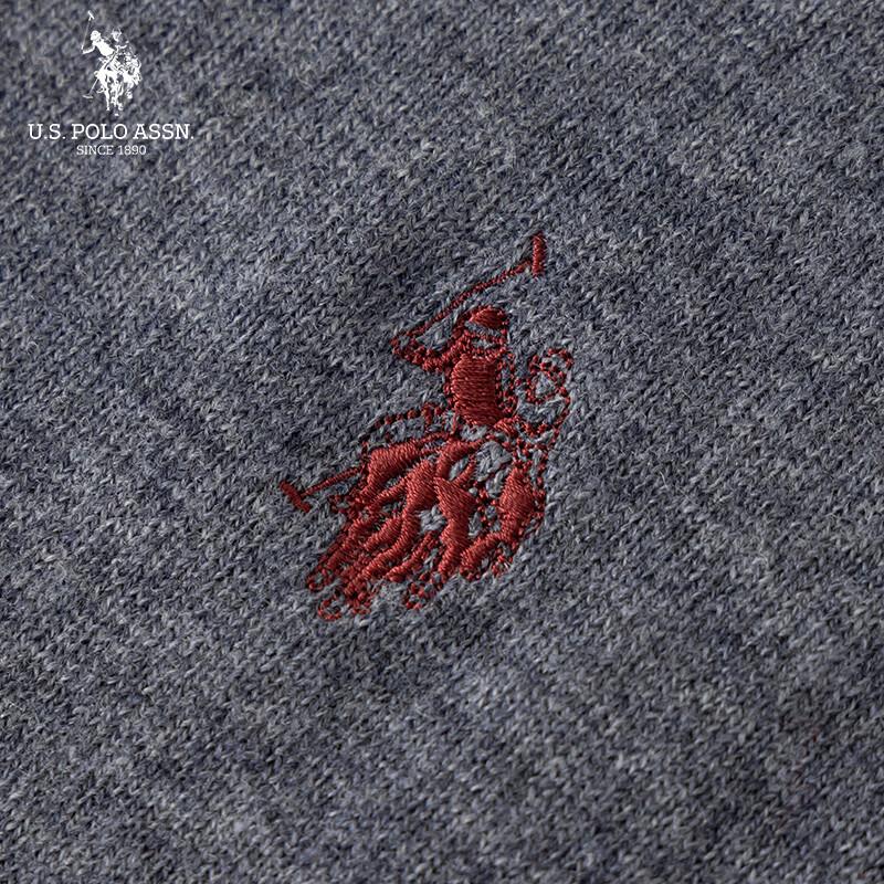U.S. POLO ASSN. Men's Premium Wool Crewneck Sweater