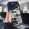 Мультяшная Черная Пазловая Лестница Защитный Чехол для iPhone 14/15/16/17 Pro Max