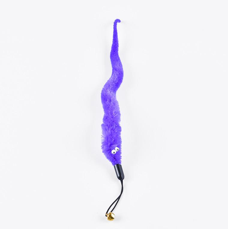 Сменная головка Caterpillar Забавная кошачья палочка Кошачья плюшевая игрушка Игрушки для кошек Товары для питомцев CLE
