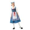 Halloween Children's Costumes European Pastoral Girls' Clothing Medieval Manor Civilian Skirt Vintage Maid Clothing