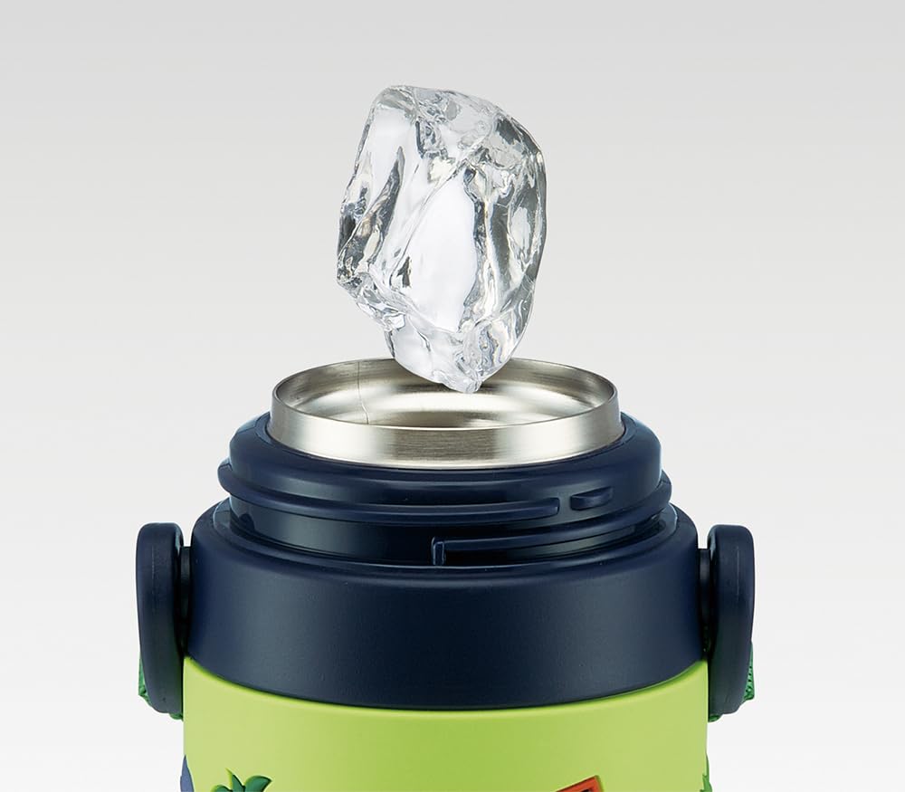 Skater Бутылка для воды из нержавеющей стали для питья 480 мл, легкая, с изображением динозавра, для мальчиков, для холодного хранения, с 3D-принтом, для спорта, симпатичная