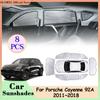 Car Sunshades for Porsche Cayenne E2 92A 2011~2018 Front Rear Side Window Visor Curtain Full Coverage Windshield Pads Accessorie