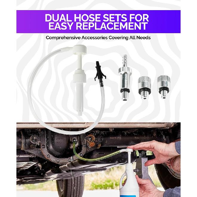 RACOONA Transmission Fluid Pump,Fluid Transfer Pump,Car Accessories Differential Fluid Pump,Lower Unit Gear Oil Pump,Transmission Fluid Transfer