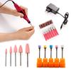 4 шт./компл. силиконовые сверла для ногтей, аппарат для полировки маникюра, сглаживающая фреза, дрель