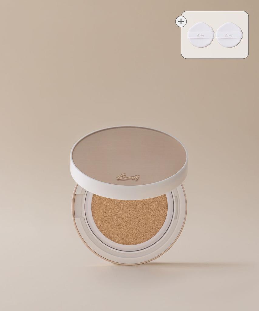 Solid Refined Skin Texture Cushion (Main Product + Refill) + GIFT