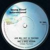 7-дюймовая пластинка MAC КЭТИ КИССОН Love Will Keep Us Together YB1060 Young Blood Int 1973 UK Поп Б/у