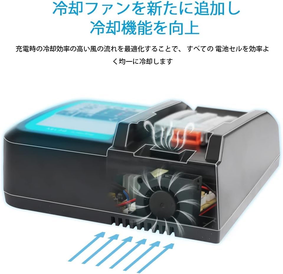 Compatible with Makita 18V BL1860B Compatible with Makita Power Tools Uses Fireproof Material Shell and Battery Cell Compatible with Makita 18V DC18RF