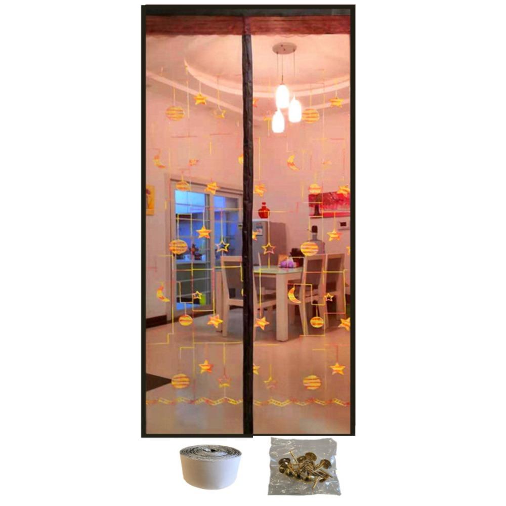 No Punching Mosquito-proof Door Curtain Well-ventilated Anti Mosquito Net Mesh Door Curtain  Patio