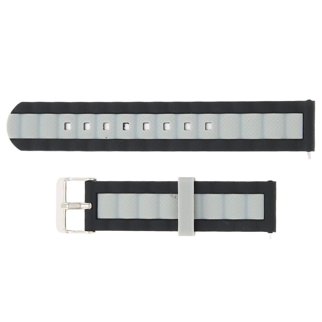 20mm Adjustable Silicone Watch Strap for Amazfit GTS 3 GTS 2 Bip S Bip U Smartwatch