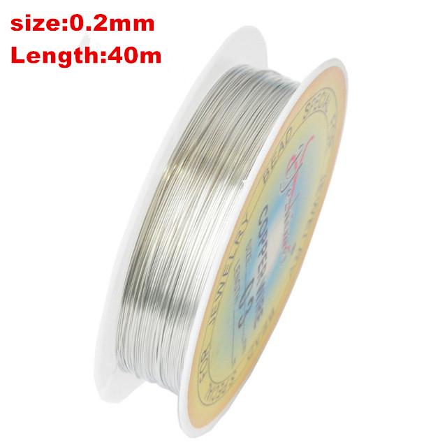 0,2-1 мм позолоченный, посеребренный шнур, нить, проволока, сделай сам, линия для бисероплетения, изготовление ювелирных изделий, проволочная нить