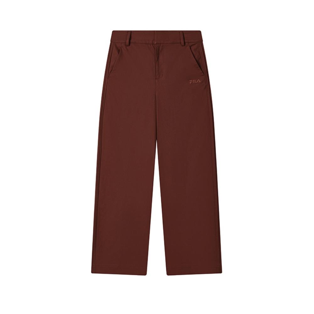 Fila Heritage Fashion Versatile Woven Casual Pants Women Bottoms Red-Clay F11W538806FBN
