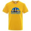 Summer Men's T-shirt Never Forget Sarcastic Graphic Music Funny Printed Blend T-Shirt Loose Male Top Casual Short Sleeve