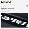 Экологичная силиконовая шапочка для плавания TOSWIM для длинных волос