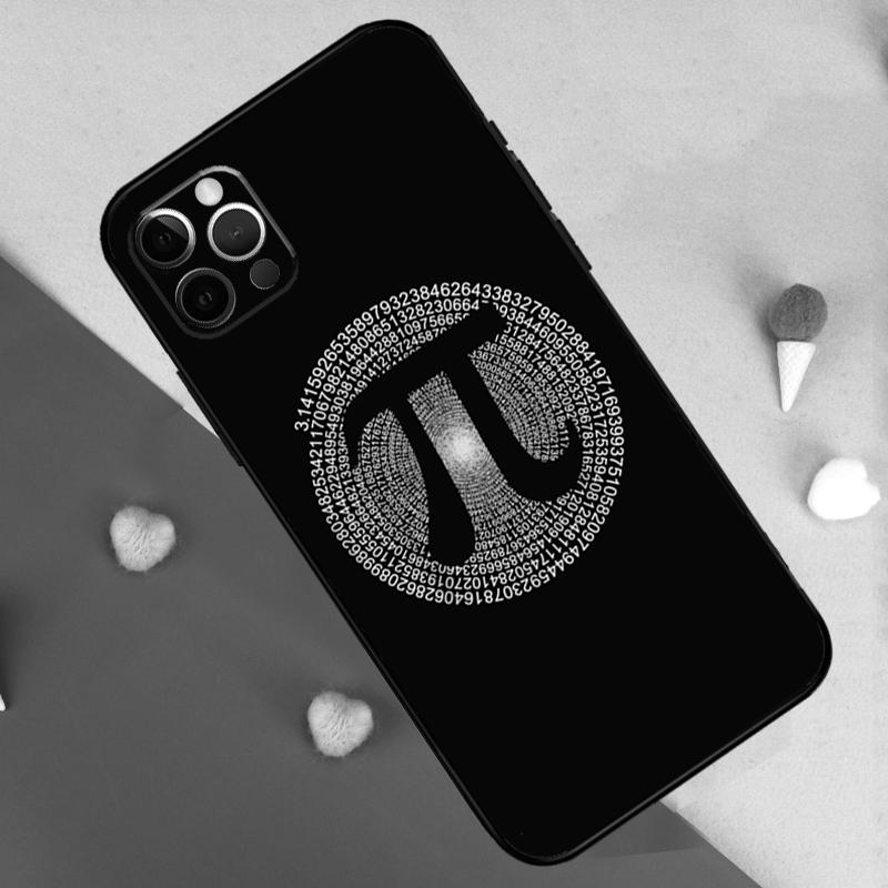 Чехол для телефона с математической формулой Пи для iPhone 17 Pro Max 17 Air 11 14 15 16 Pro Max Plus 12 13 Mini 16e Задняя крышка