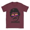 Magnum PI T Shirts Unisex Pure Cotton Novelty TShirt Crew Neck  Tee Shirt Short Sleeve Clothes Classic