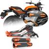MAORANG ДЛЯ X350 X350 2023 Мотоциклетный Выдвижной Складной Регулируемый Рычаг Тормоза Сцепления Руль Мотоциклетные Аксессуары X 350 (ТитанОранжевый)